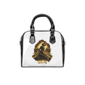 Artistic White Shoulder Handbag - 1804 Neg Marron Fusion - InervoX