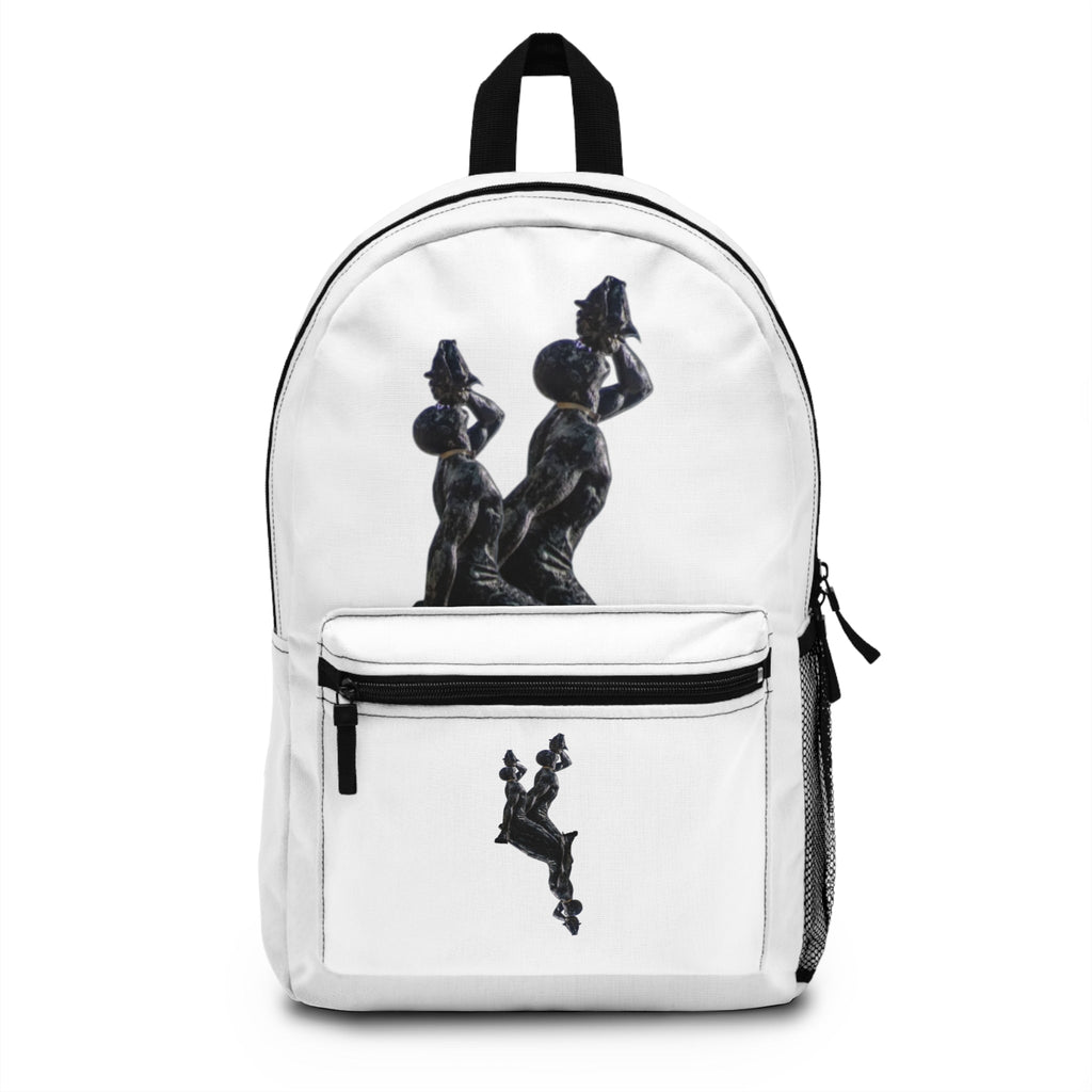 Backpack White- Neg Marron - InervoX