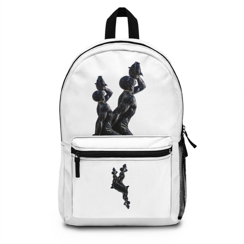 Backpack White- Neg Marron - InervoX