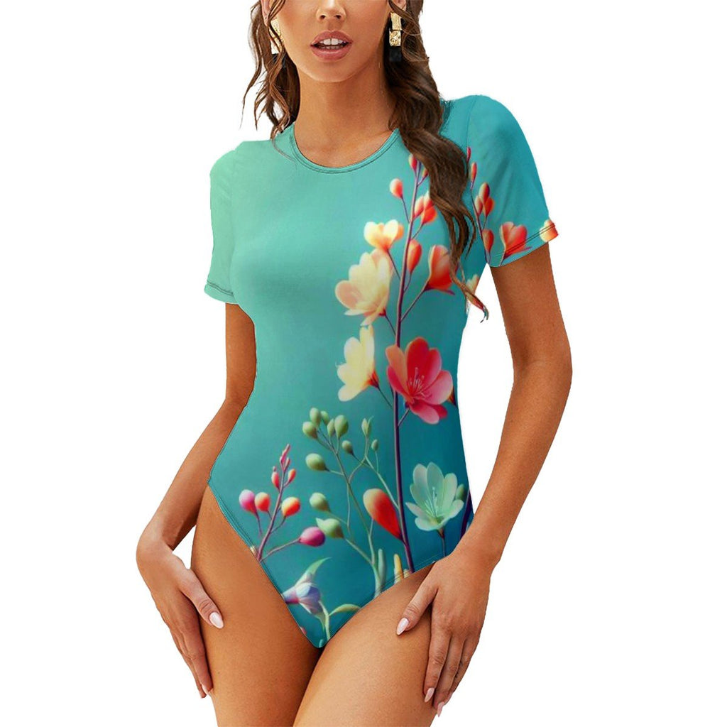 Bodysuits for Women Flower design - InervoX