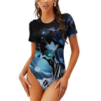 Bodysuits for Women Flower Design - InervoX