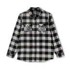 Bohemian Floral Flannel Shirt - Husky style - InervoX