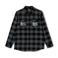 Bohemian Floral Flannel Shirt - Husky style - InervoX
