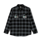 Bohemian Floral Flannel Shirt - Husky style - InervoX