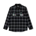Bohemian Floral Flannel Shirt - Husky style - InervoX