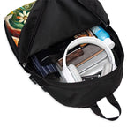 Border Collie Oxford Laptop Backpack with USB Port - InervoX