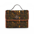 Canvas Bag, Benin Vintage African Heritage Print Waterproof Satchel - InervoX