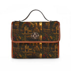 Canvas Bag, Benin Vintage African Heritage Print Waterproof Satchel - InervoX