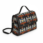 Canvas Handbag with Haitian Royal Crest Pattern, Waterproof Canvas Bag - InervoX