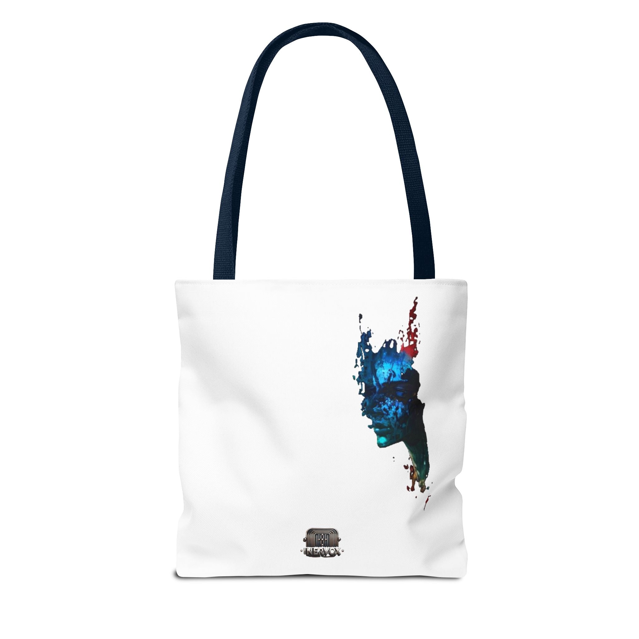 Colorful Eco-Friendly Graphic Tote Bag - Reusable Shopping Shoulder Bag - InervoX