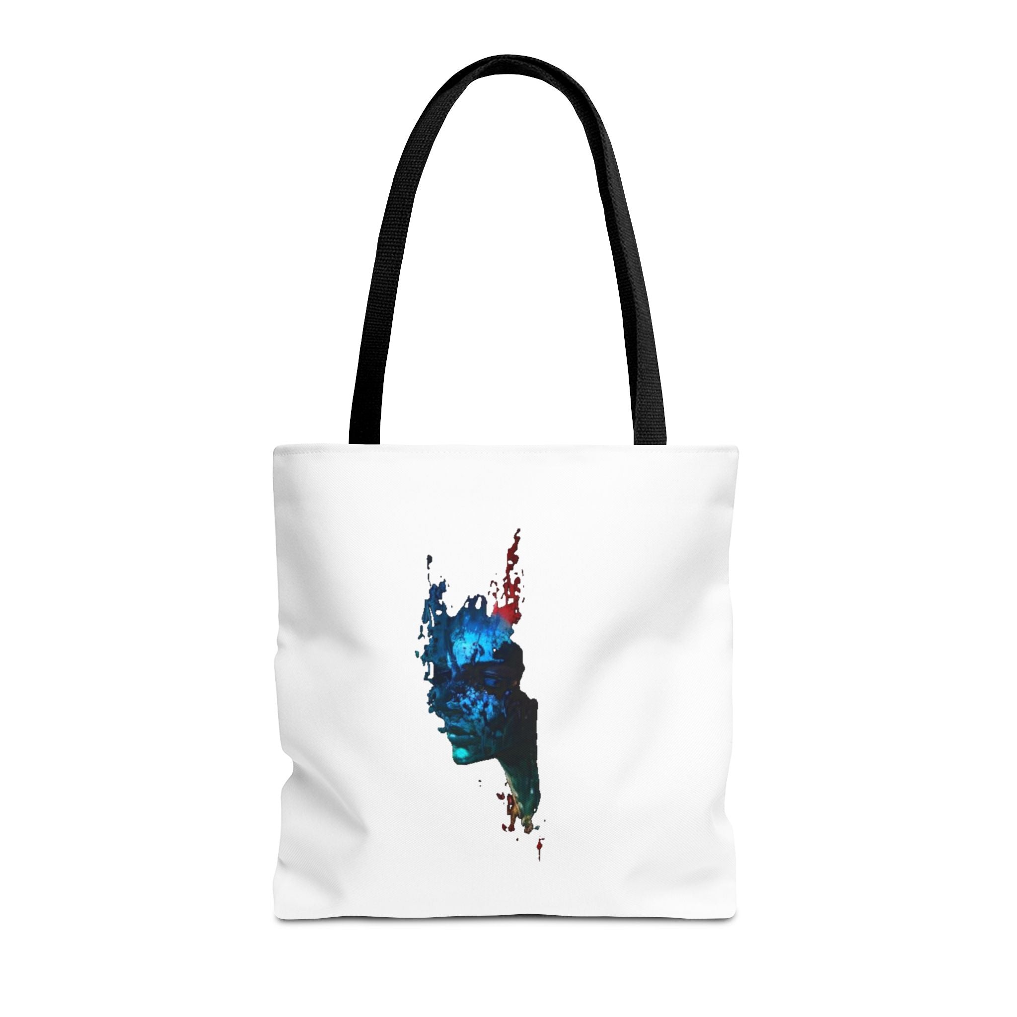 Colorful Eco-Friendly Graphic Tote Bag - Reusable Shopping Shoulder Bag - InervoX