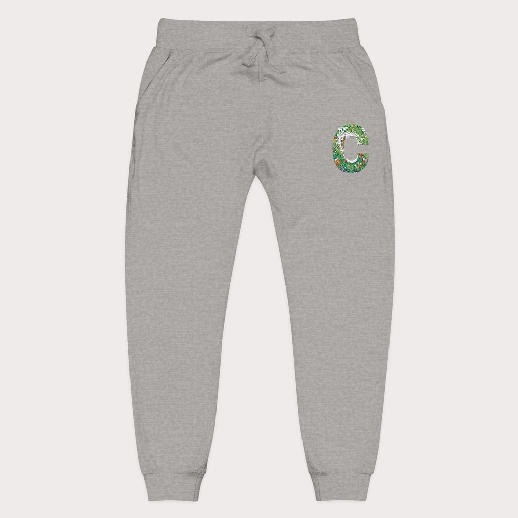 Cozy Embroidered Unisex Fleece Sweatpants - InervoX
