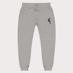 Cozy Embroidered Unisex Fleece Sweatpants - InervoX
