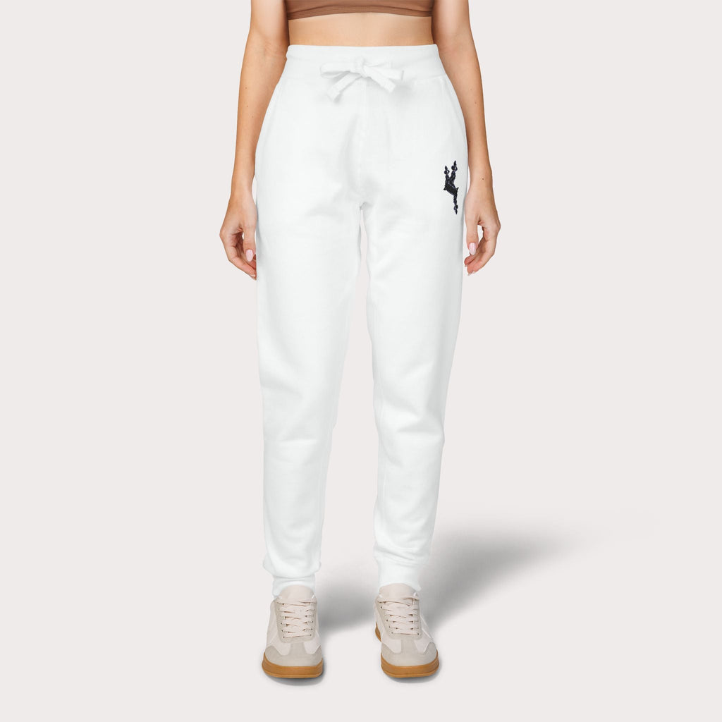 Cozy Embroidered Unisex Fleece Sweatpants - InervoX