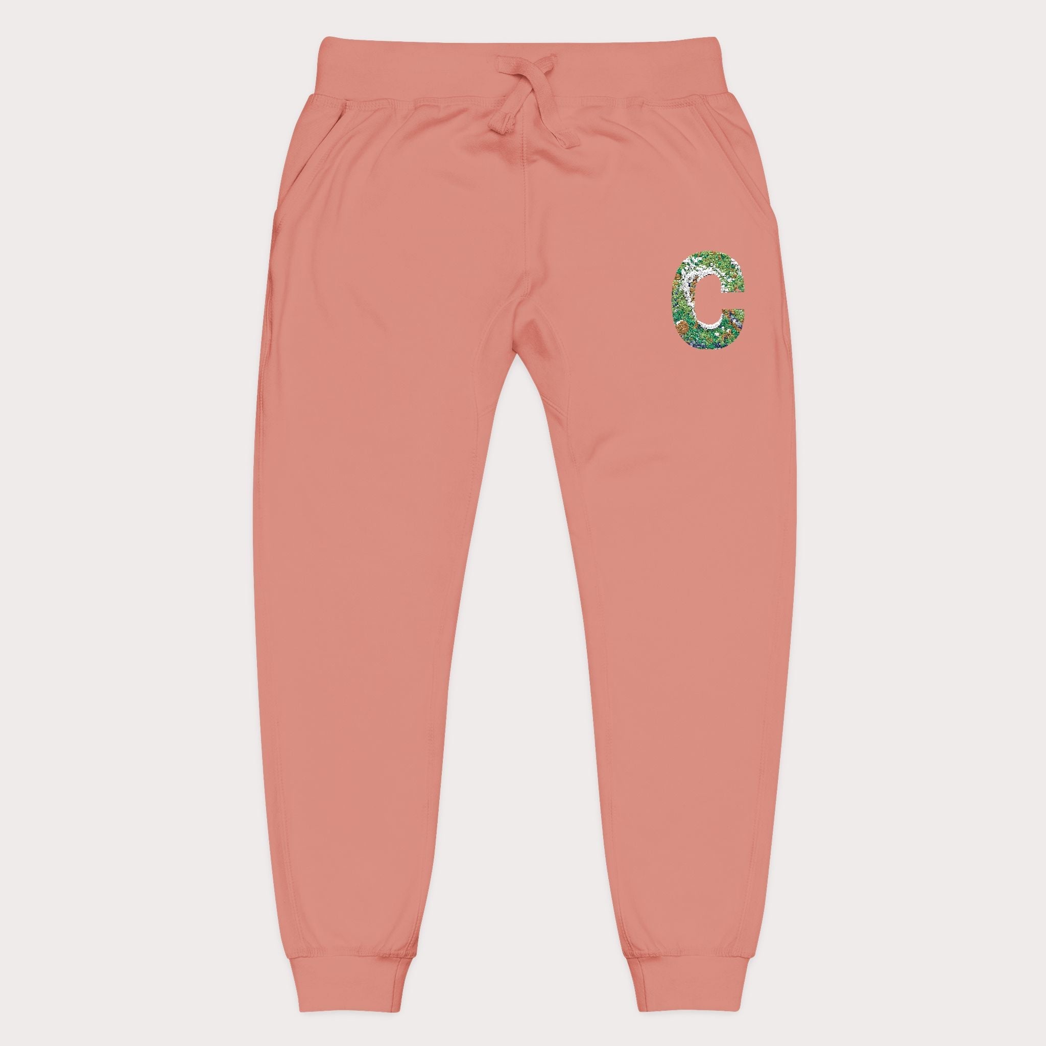Cozy Embroidered Unisex Fleece Sweatpants - InervoX