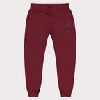 Cozy Embroidered Unisex Fleece Sweatpants - InervoX