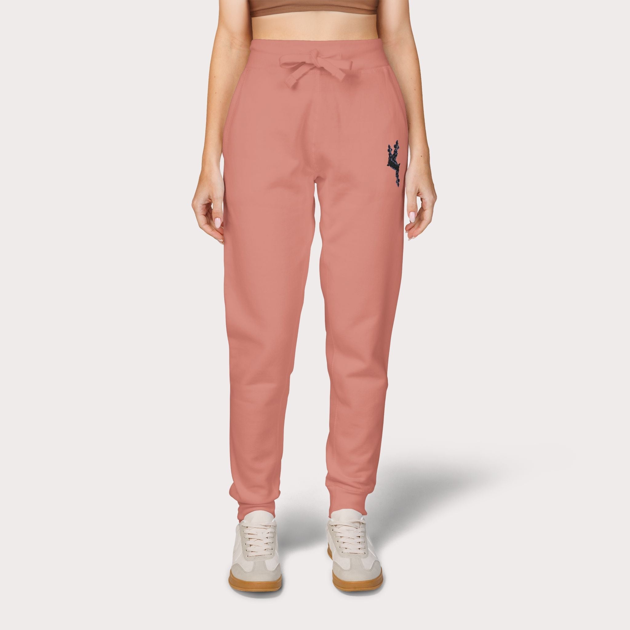 Cozy Embroidered Unisex Fleece Sweatpants - InervoX