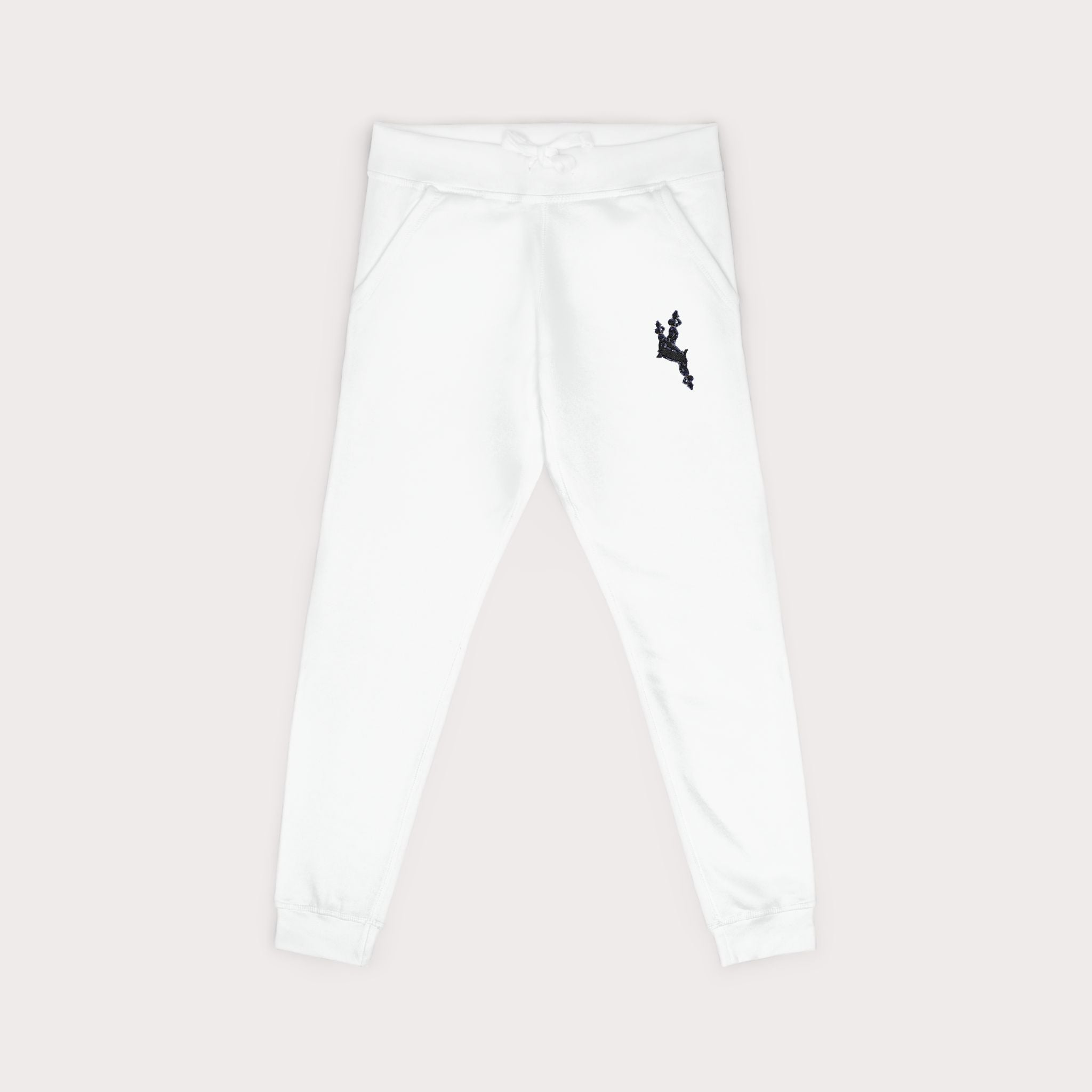 Cozy Embroidered Unisex Fleece Sweatpants - InervoX