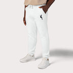 Cozy Embroidered Unisex Fleece Sweatpants - InervoX