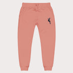Cozy Embroidered Unisex Fleece Sweatpants - InervoX