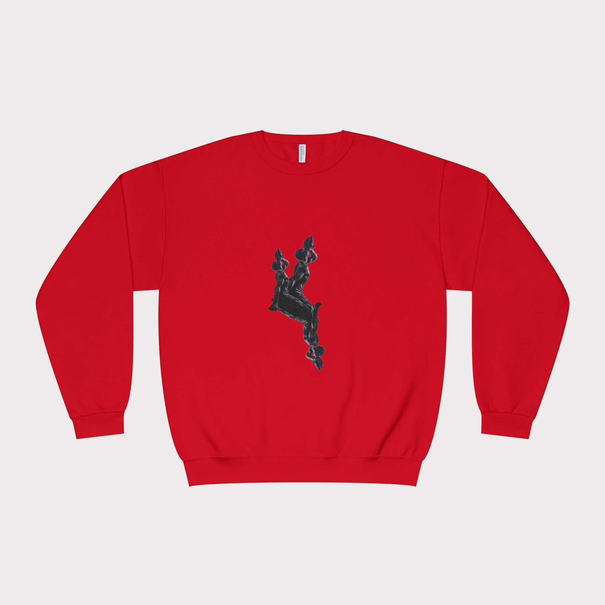 Crewneck Sweatshirt - Unisex Design InervoX Neg marron - InervoX