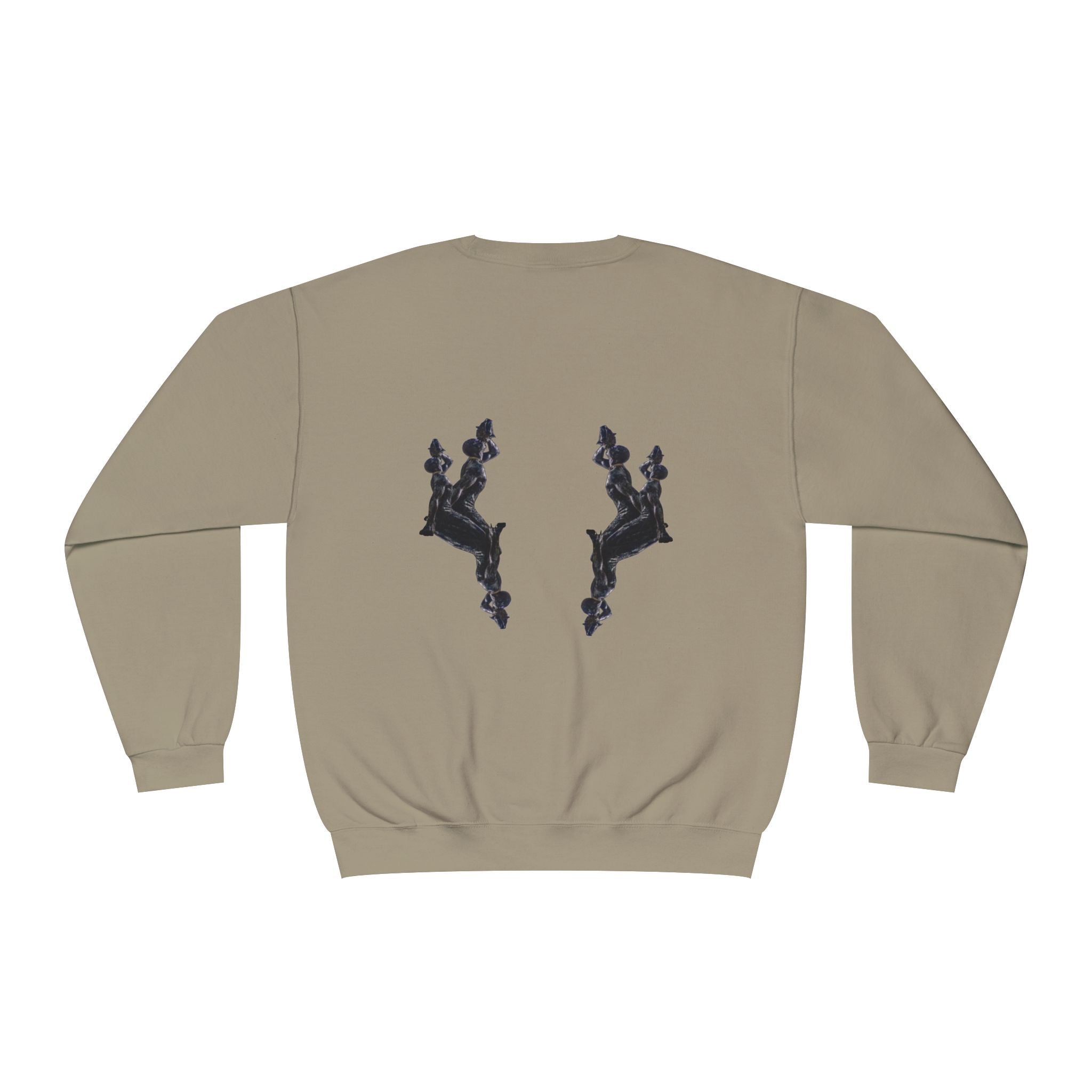 Crewneck Sweatshirt - Unisex Design InervoX Neg marron - InervoX