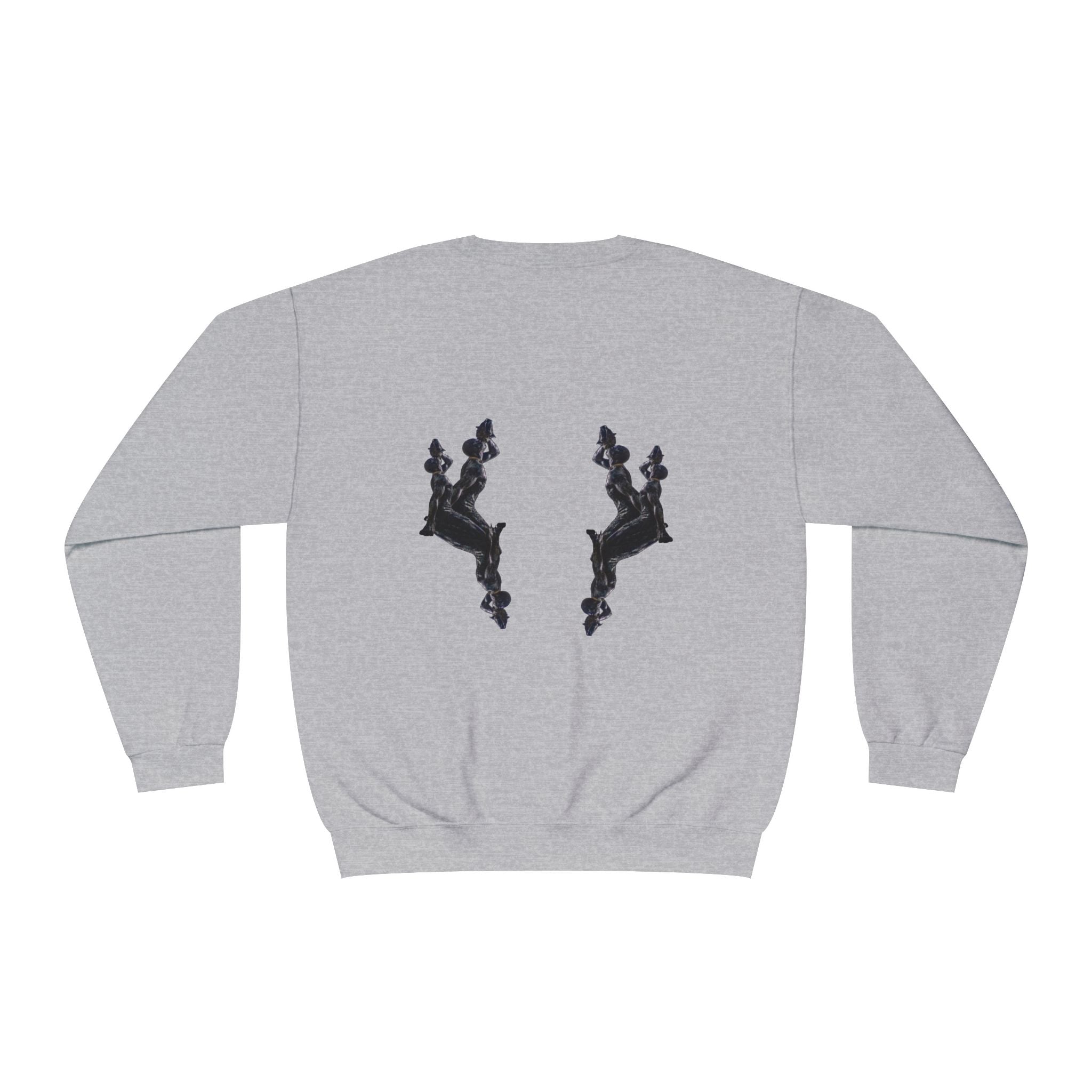 Crewneck Sweatshirt - Unisex Design InervoX Neg marron - InervoX