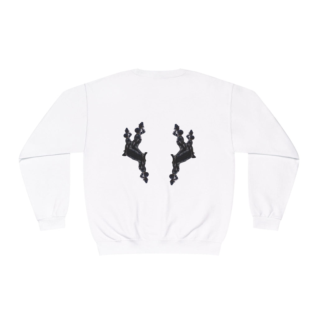 Crewneck Sweatshirt - Unisex Design InervoX Neg marron - InervoX