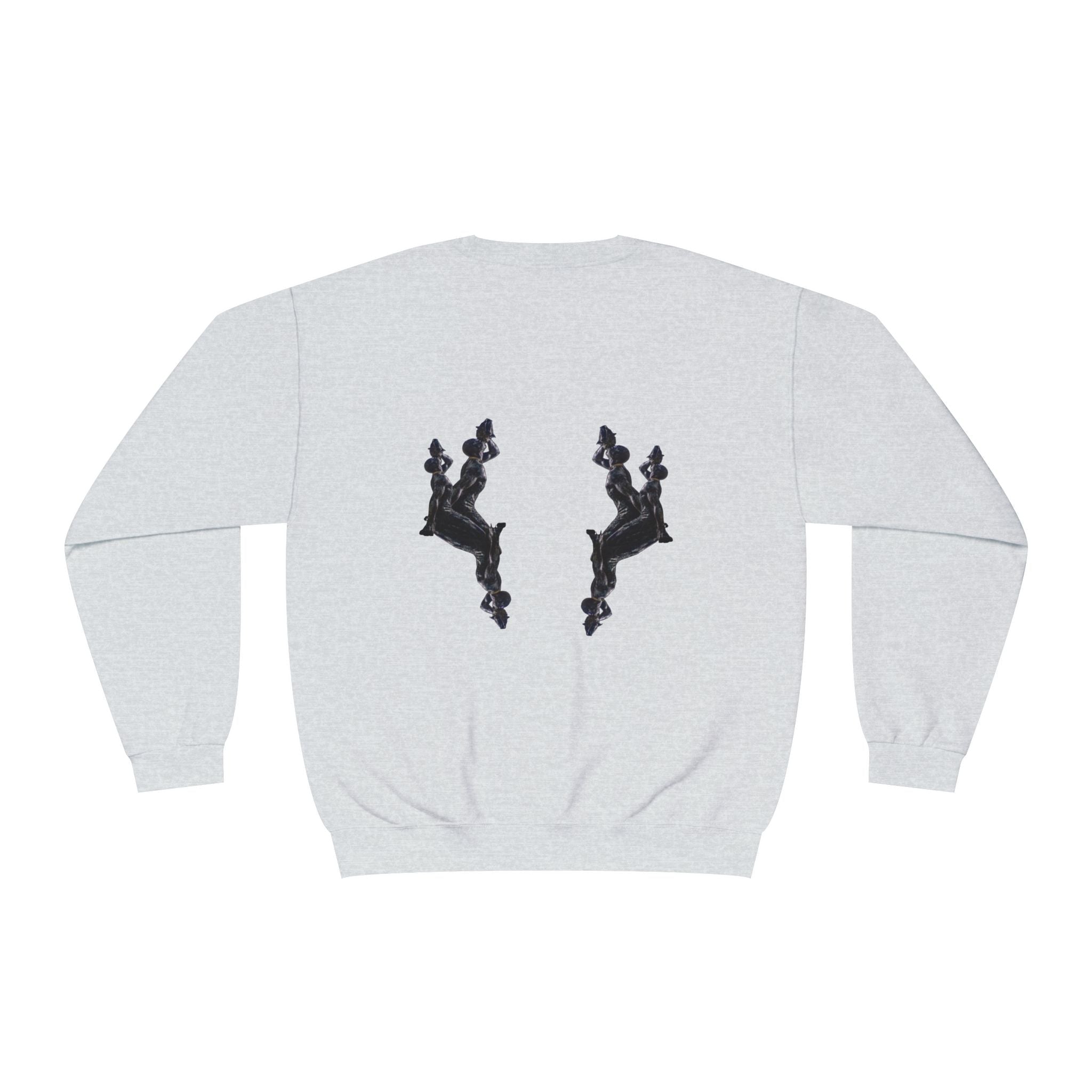 Crewneck Sweatshirt - Unisex Design InervoX Neg marron - InervoX