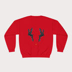 Crewneck Sweatshirt - Unisex Design InervoX Neg marron - InervoX