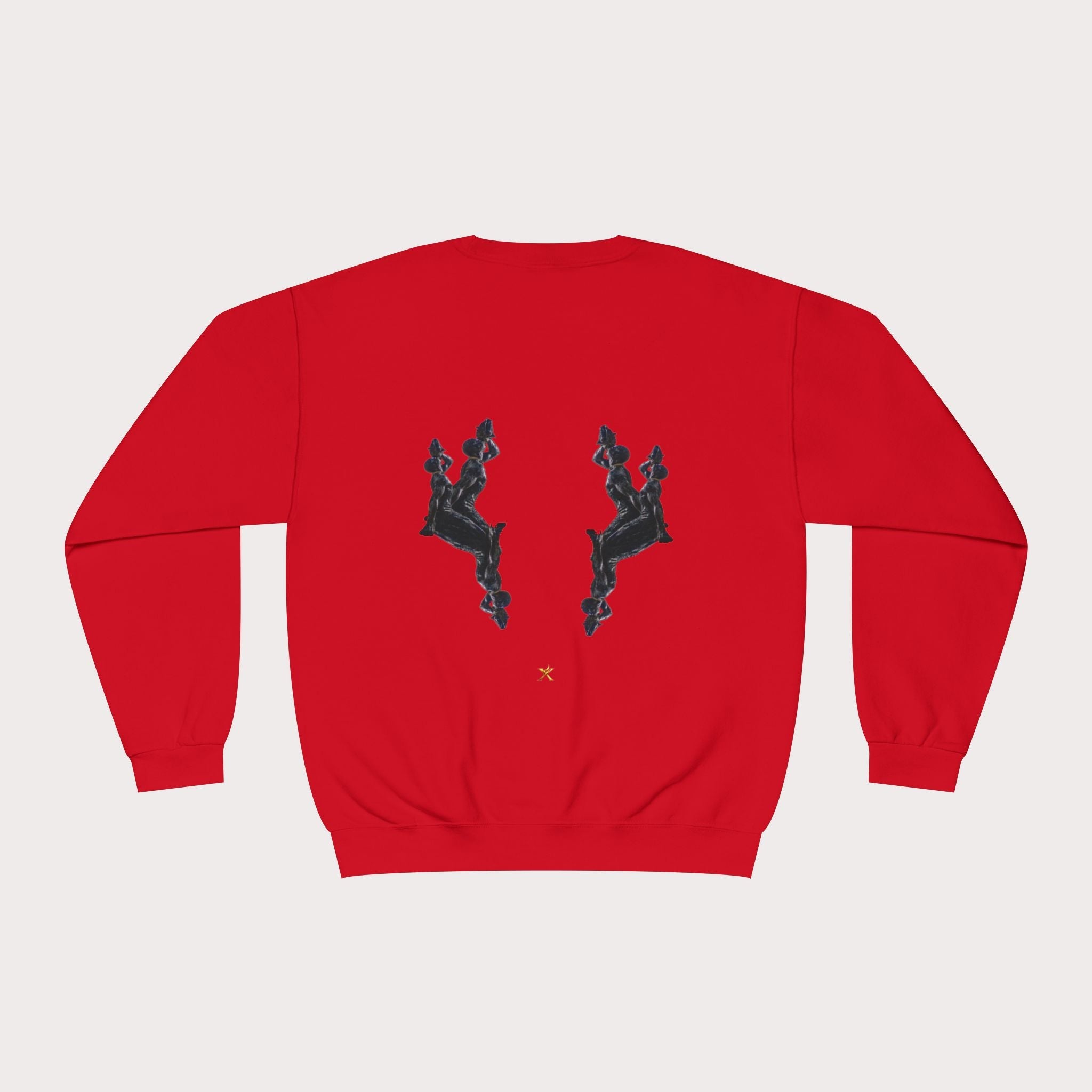 Crewneck Sweatshirt - Unisex Design InervoX Neg marron - InervoX