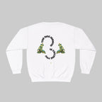 Crewneck Sweatshirt - Unisex-Yellow & Green Neg Marron the Calling - InervoX