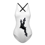 CrossBack One Piece Swimsuit for Women-InervoX Edition 1 Neg Marron Inspiration - The Unheard voice - InervoX