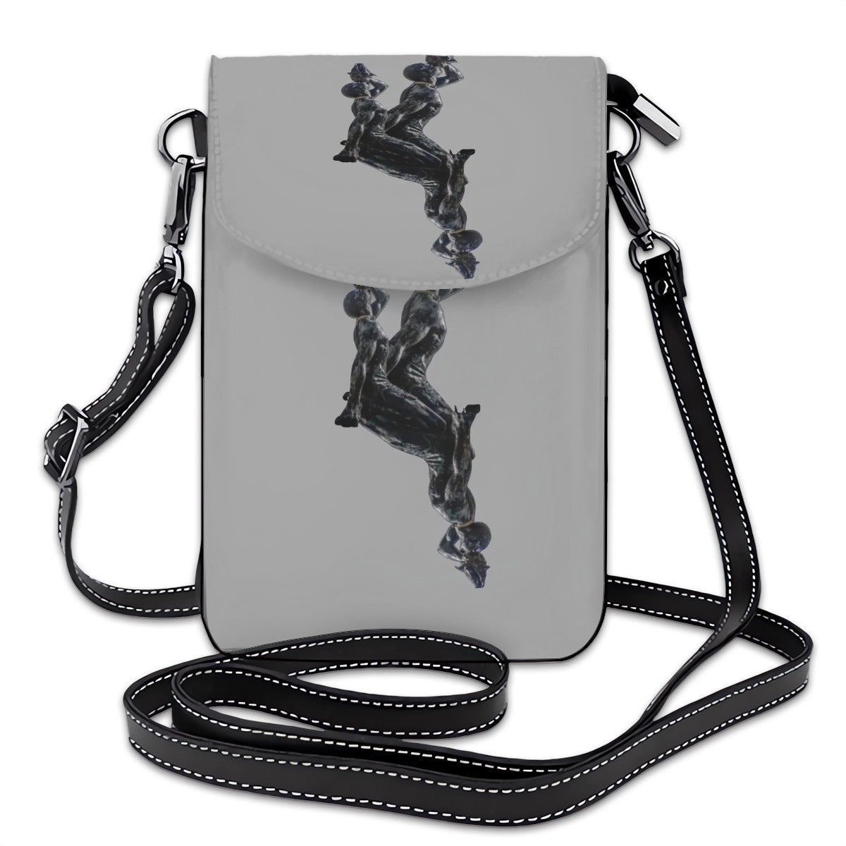 Crossbody Cell Phone Purse Neg Marron Unheard - InervoX