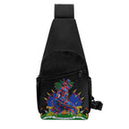 Crossbody Fanny Pack Chest Bag Emblem - Neg Mawon - InervoX