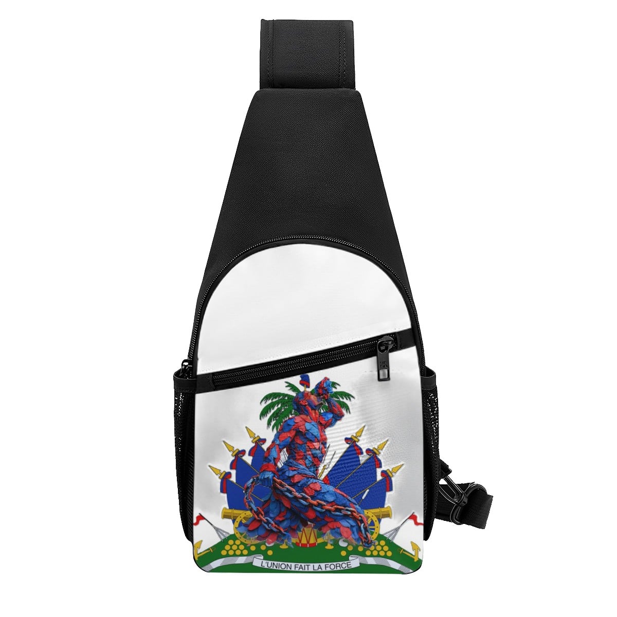 Crossbody Fanny Pack Chest Bag Emblem Neg Mawon Fusion 1 - InervoX
