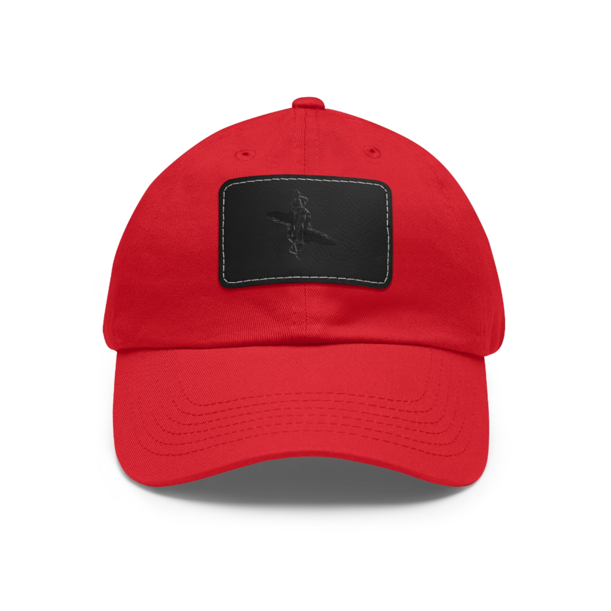 Dad Hat with Leather Patch (Rectangle) - InervoX