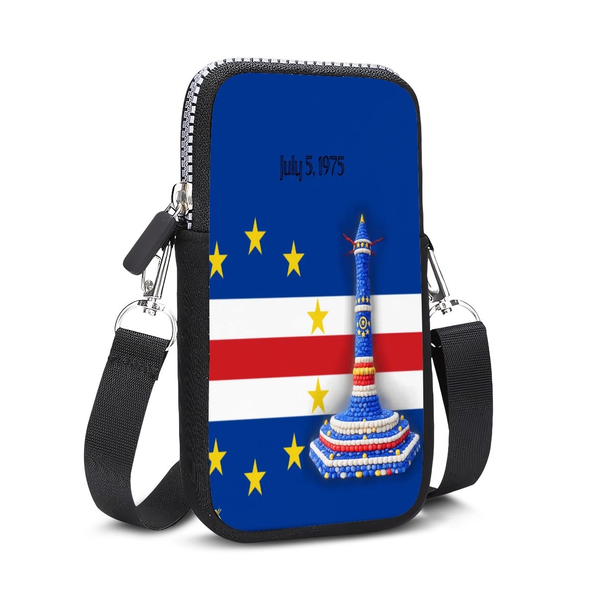 Phone Crossbody Purse – Cape Verde Monument| Compact Travel Bag