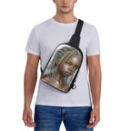 Double Layer CrossBody Bag Chest Bag - InervoX Edition 1 Free spirit girl - InervoX