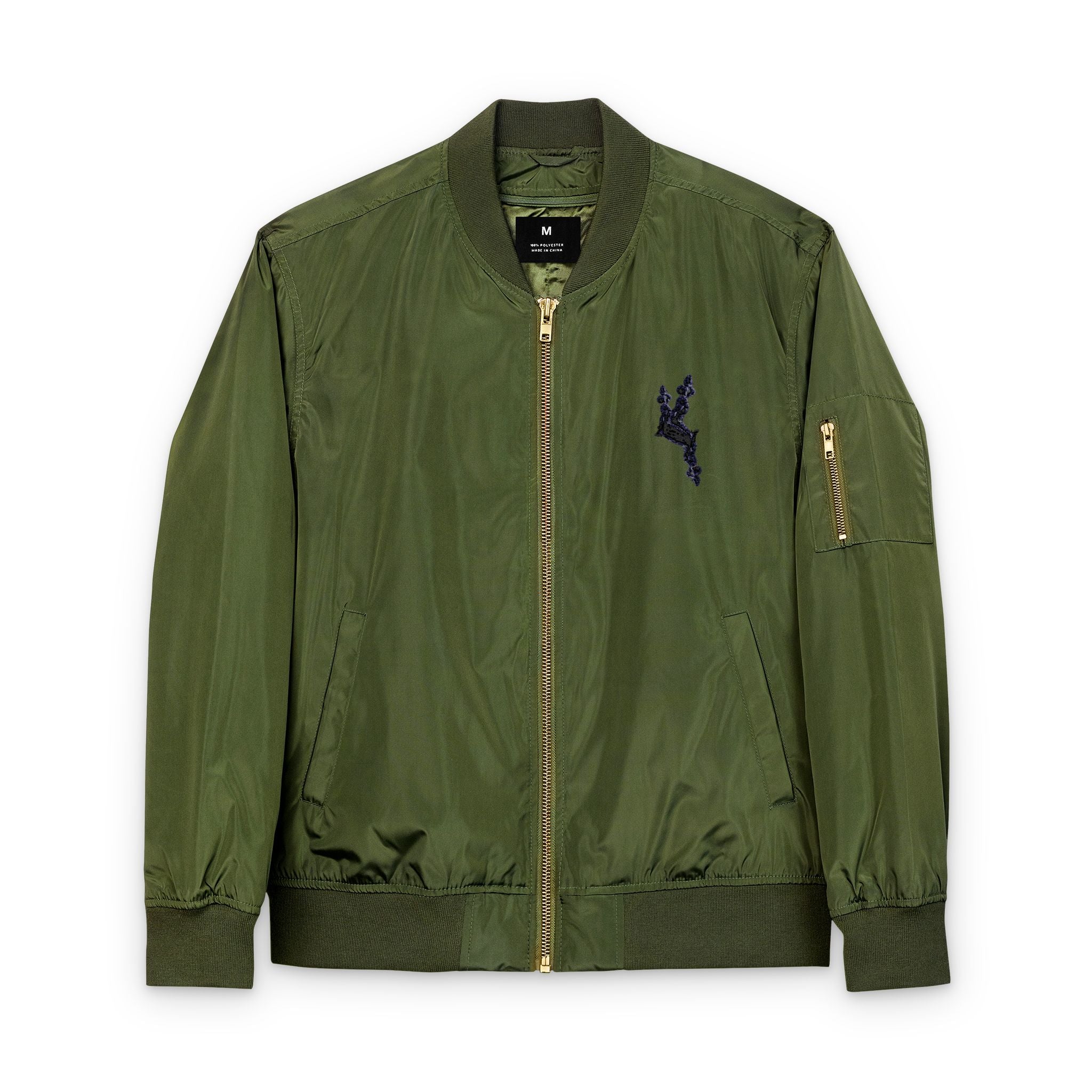 Ethically Made Embroidered Bomber Jacket | Sustainable & Stylish Unisex Outerwear