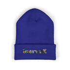 Embroidered Classic Cuffed Beanie - Stylish Warmth for All Seasons - InervoX