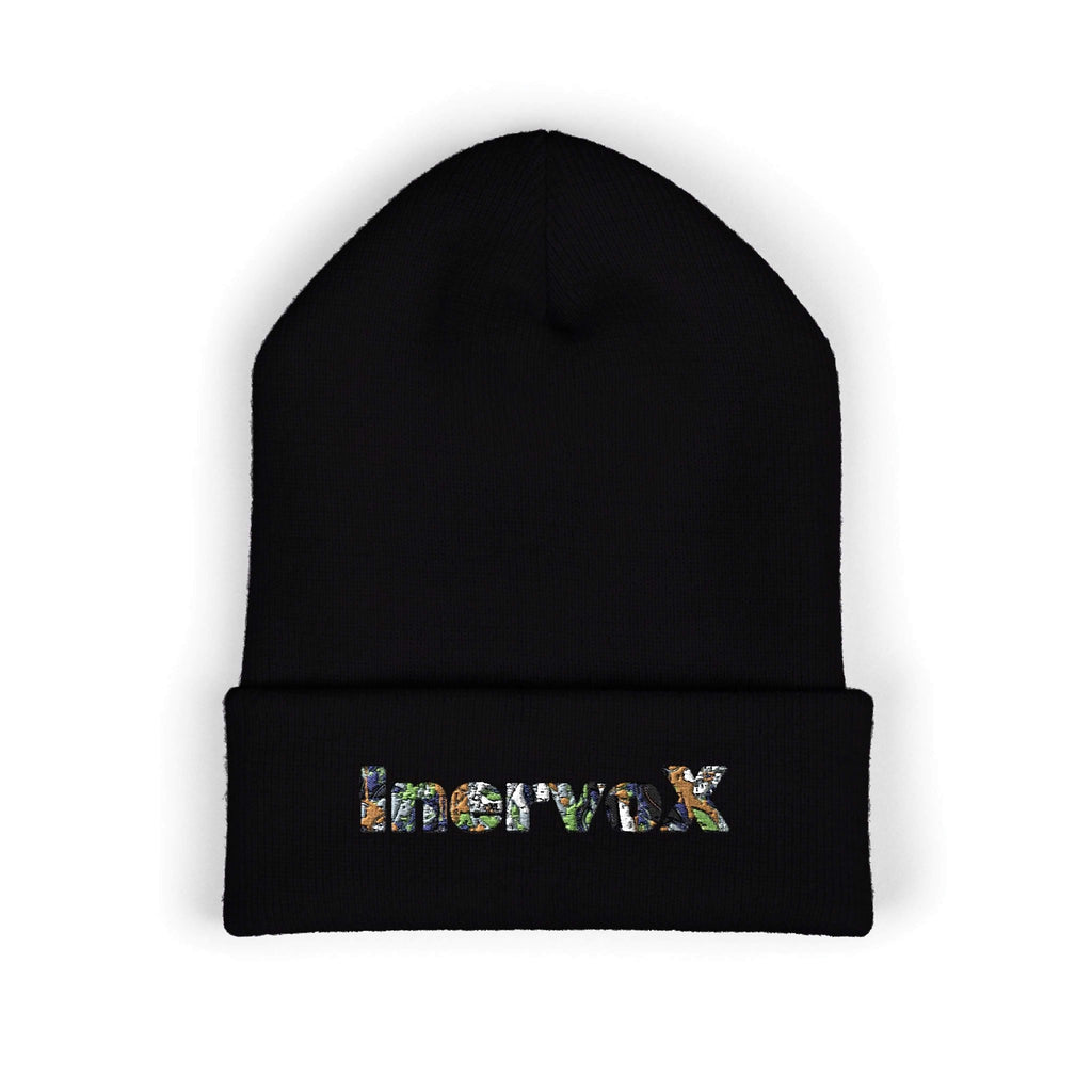 Embroidered Classic Cuffed Beanie - Stylish Warmth for All Seasons - InervoX