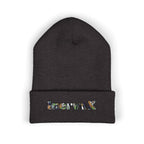 Embroidered Classic Cuffed Beanie - Stylish Warmth for All Seasons - InervoX