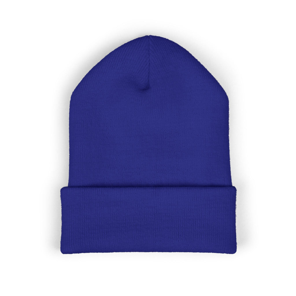 Embroidered Classic Cuffed Beanie - Stylish Warmth for All Seasons - InervoX