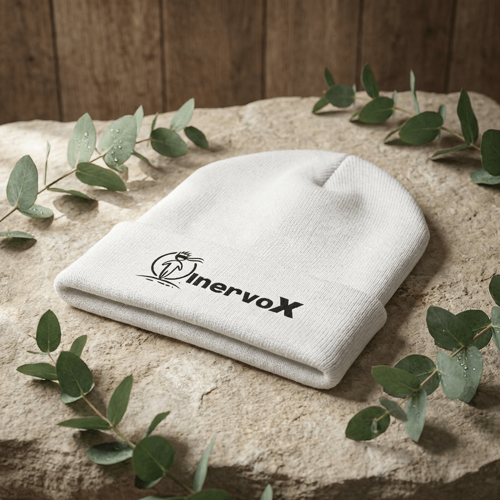 Embroidered InnervoX Logo Cuffed Beanie - InervoX