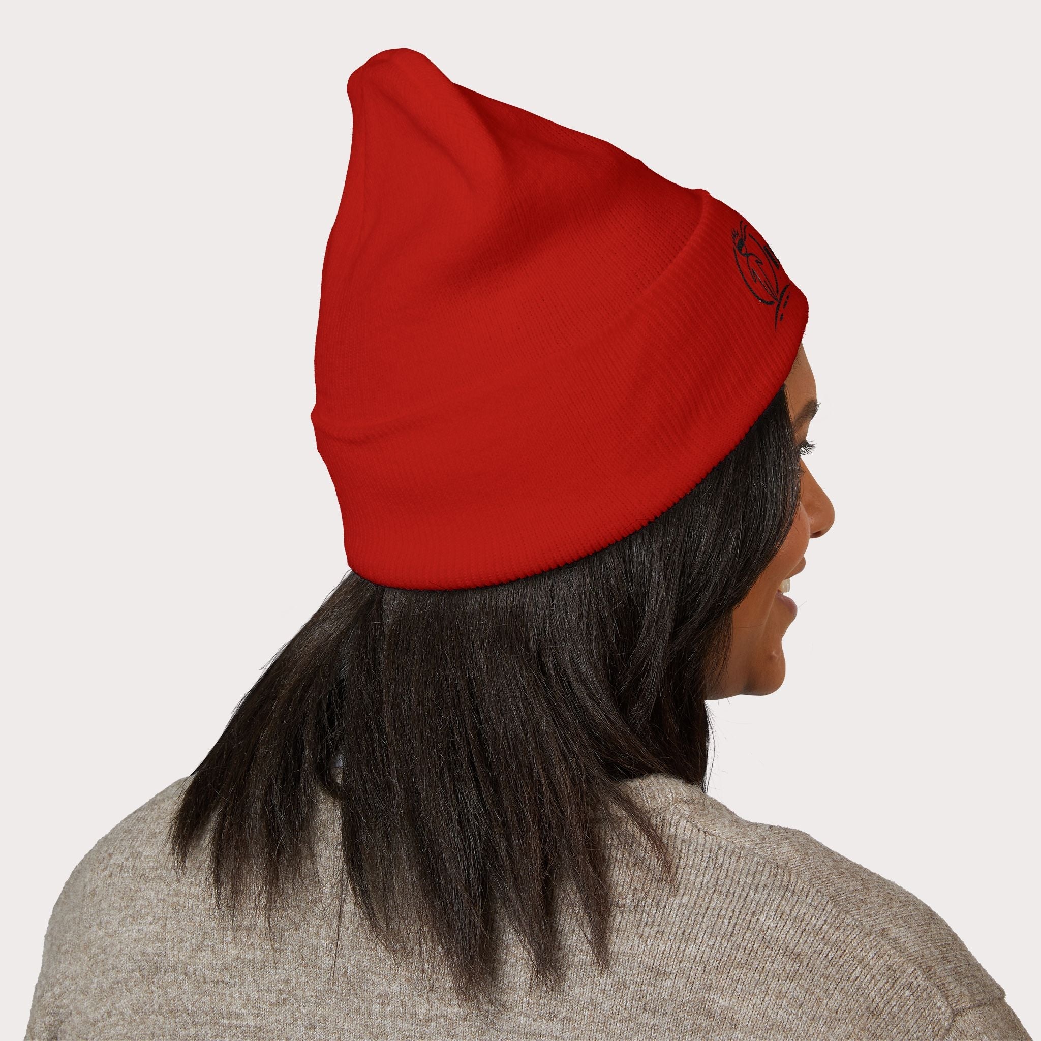 Embroidered InnervoX Logo Cuffed Beanie - InervoX