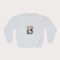 Floral Animal Print Crewneck Sweatshirt - Unisex ABC Design B - InervoX