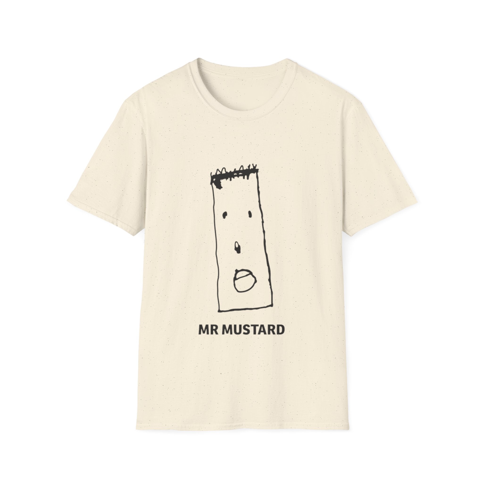 Funny Mr Mustard T-Shirt | Casual Graphic Tee - InervoX