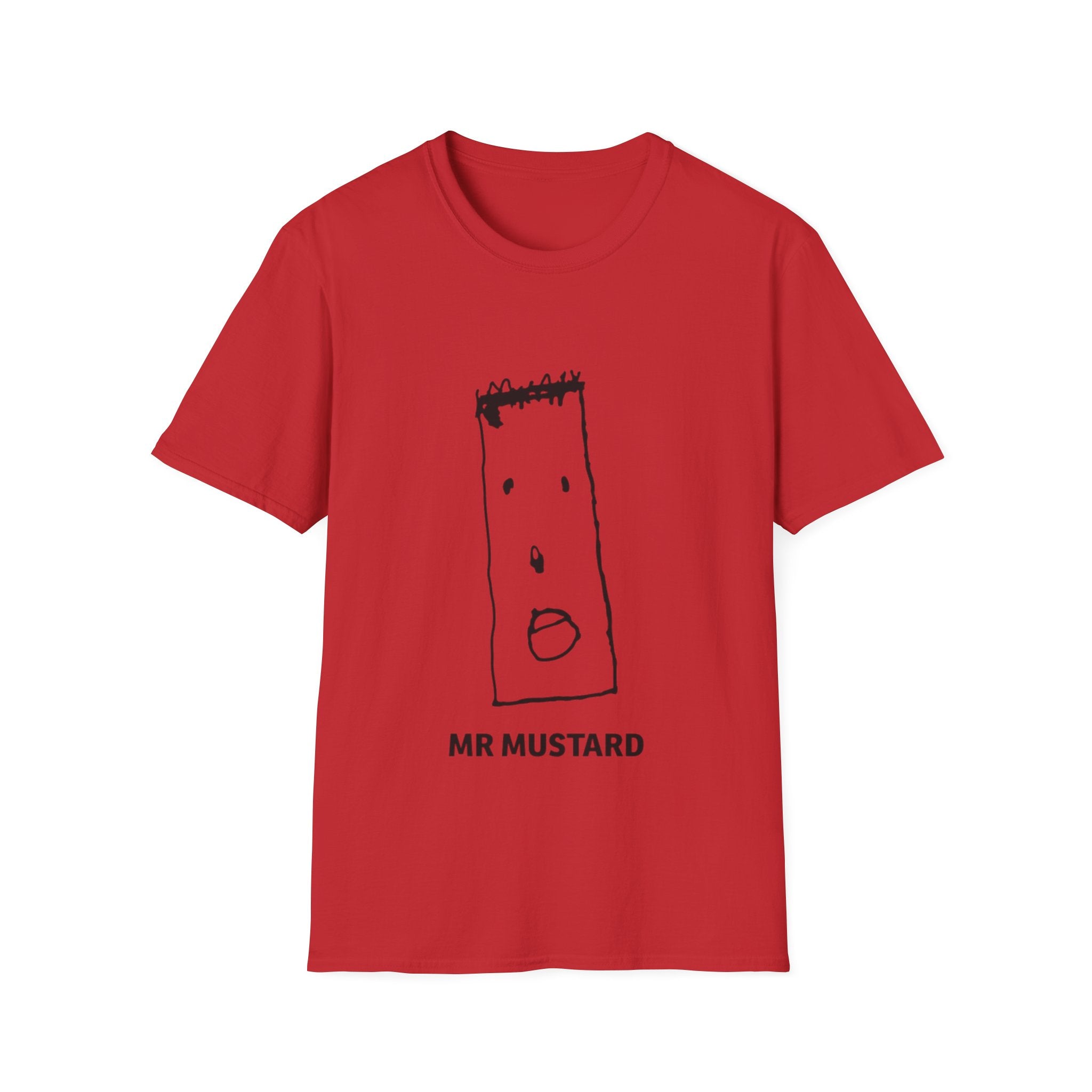 Funny Mr Mustard T-Shirt | Casual Graphic Tee - InervoX