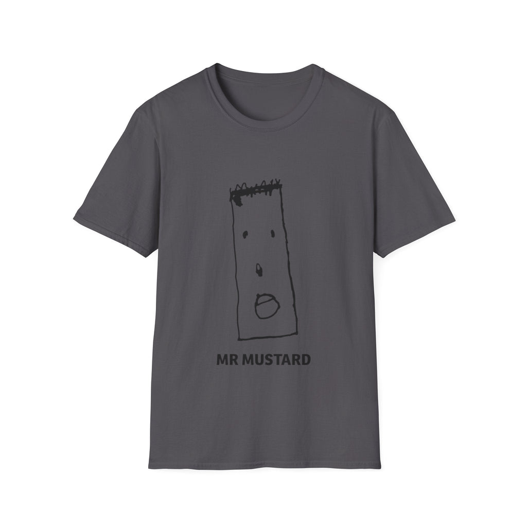 Funny Mr Mustard T-Shirt | Casual Graphic Tee - InervoX